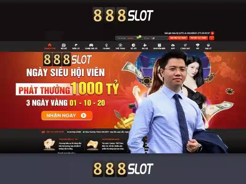 888slot – Trải nghiệm chơi slot trực tuyến an toàn và giải trí