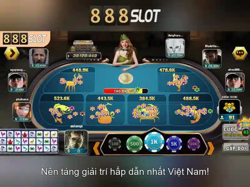 888slot - Trải nghiệm casino trực tuyến và slot machine hàng đầu