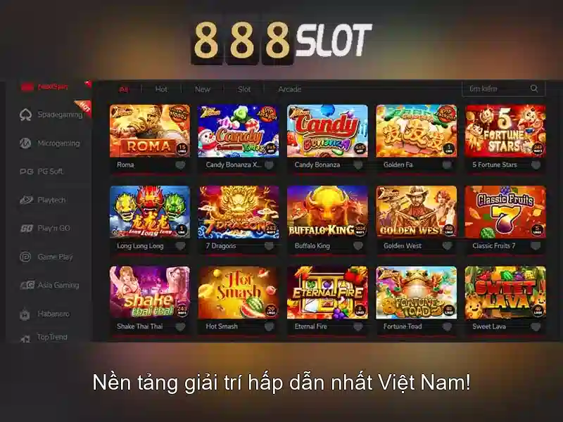 888slot: Nền tảng sòng bạc trực tuyến hàng đầu